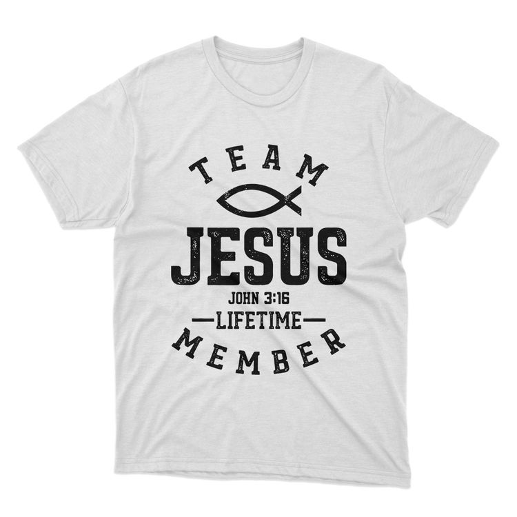 Fan Made Fits Christian Bible 2 White Team T-Shirt image 1