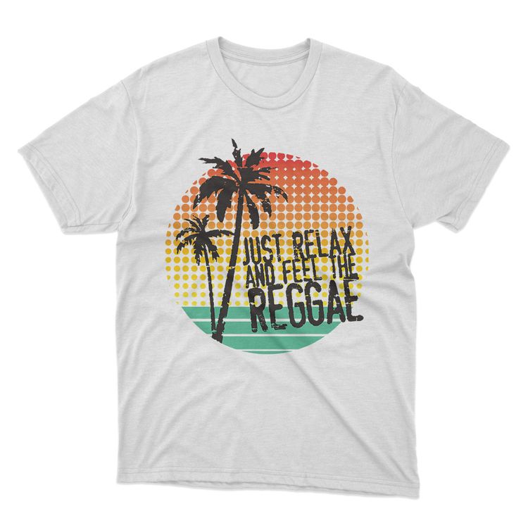 Fan Made Fits Reggae White Relax T-Shirt image 1