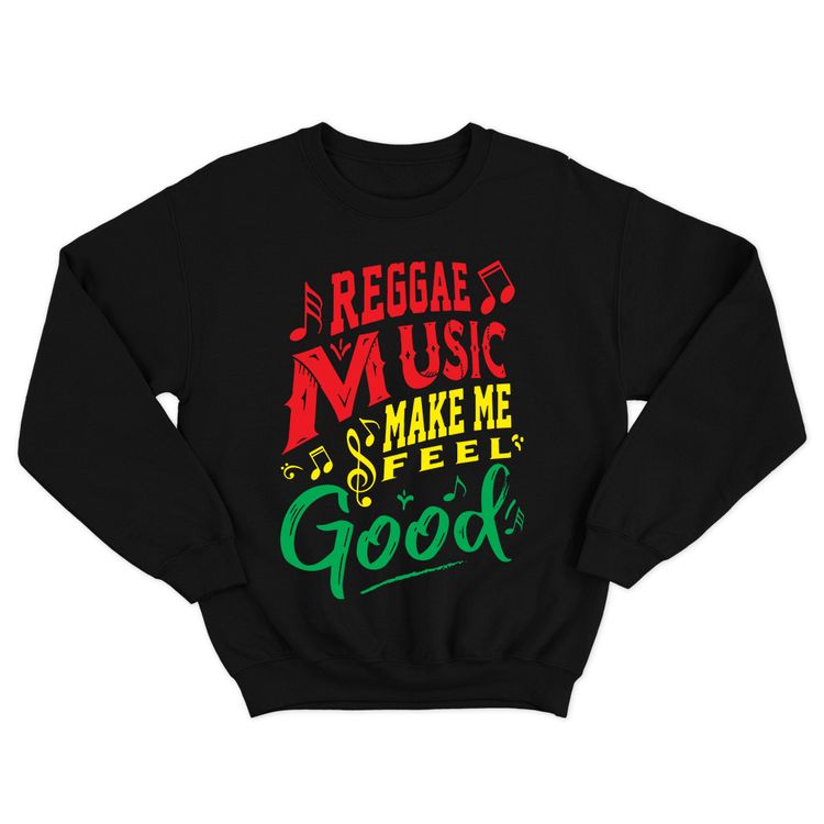 Fan Made Fits Reggae Black Music Sweatshirt image 1
