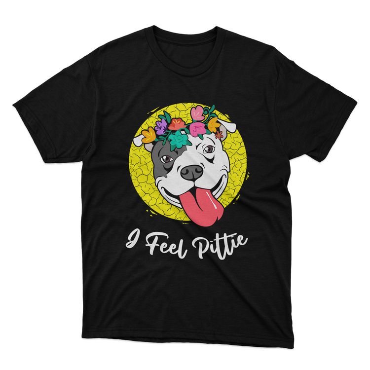 Fan Made Fits Pitbulls 3 Black Feel T-Shirt image 1