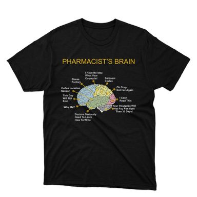 Fan Made Fits Pharmacy Black Brain T-Shirt