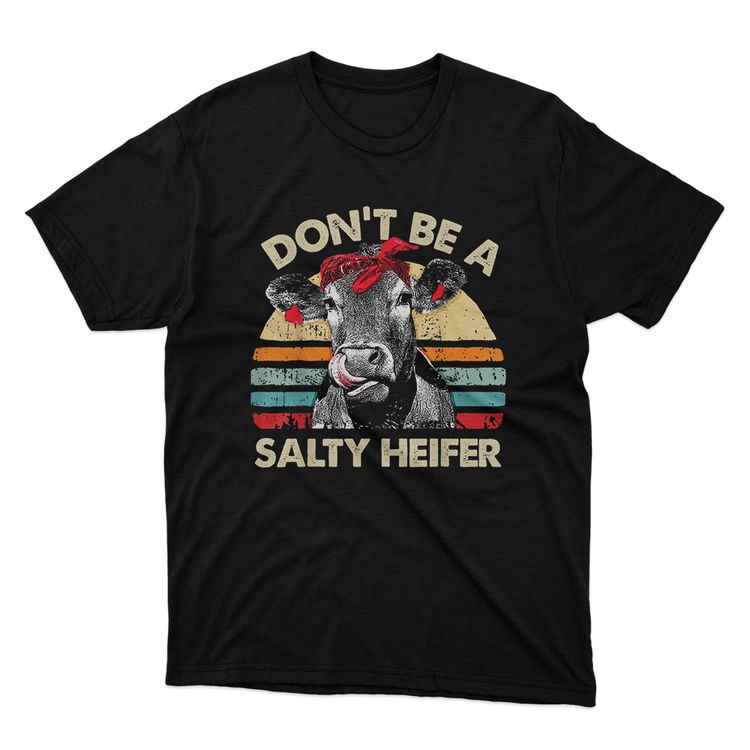 Fan Made Fits Cattlemen Black Heifer T-Shirt image 1