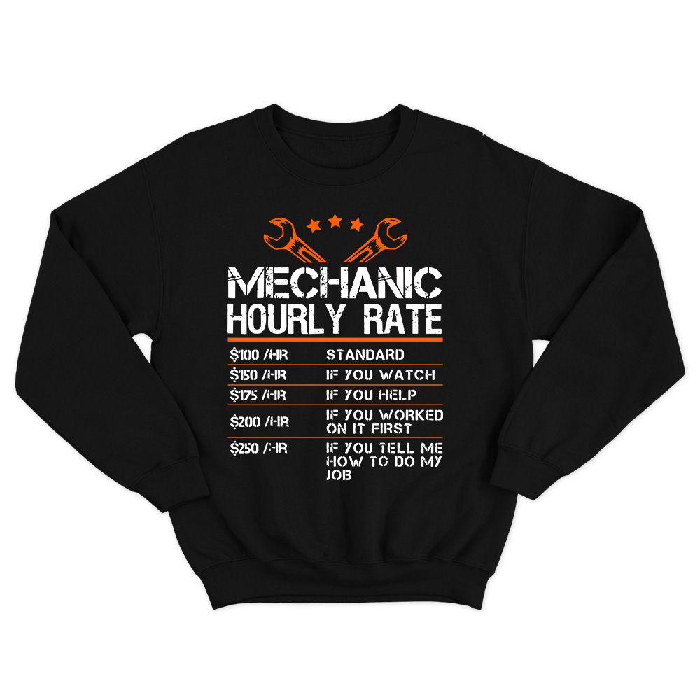 Fan Made Fits Mechanic 3 Black Rate Sweatshirt image 1