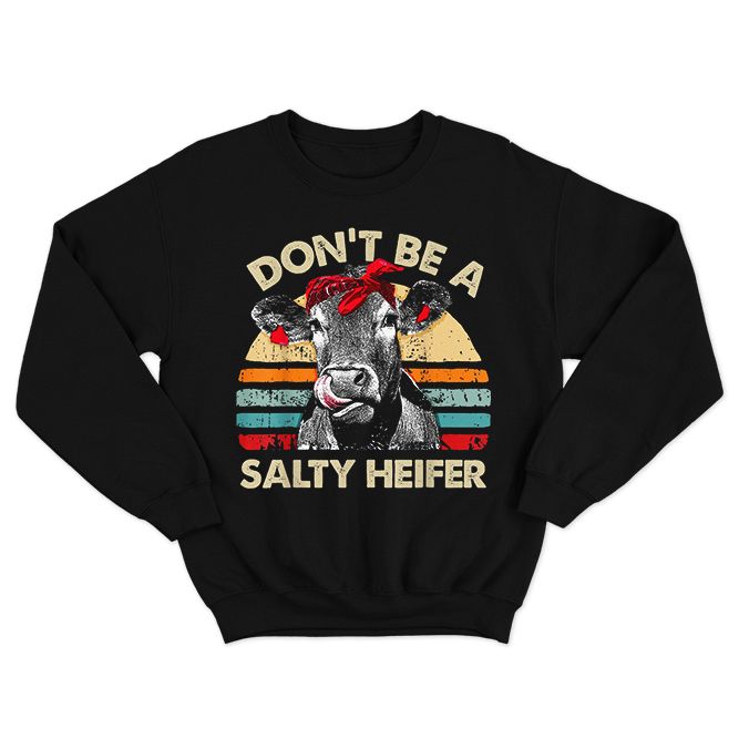 Fan Made Fits Cattlemen Black Heifer Sweatshirt image 1