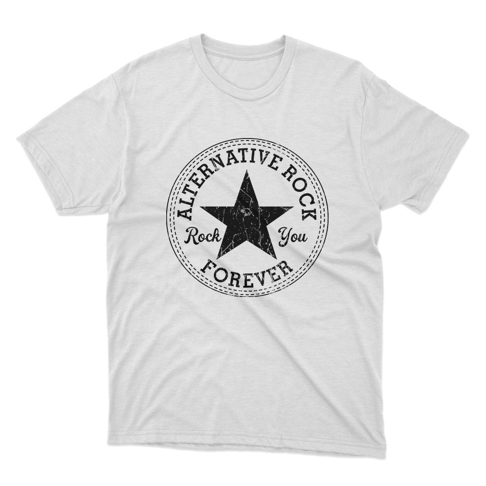 Fan Made Fits Alternative Rock White Forever T-Shirt image 1