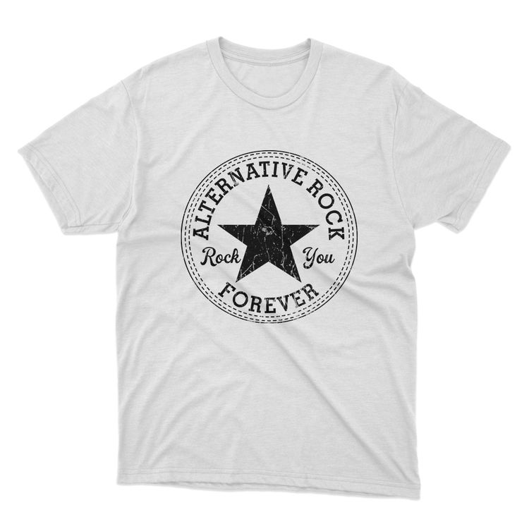 Fan Made Fits Alternative Rock White Forever T-Shirt image 1