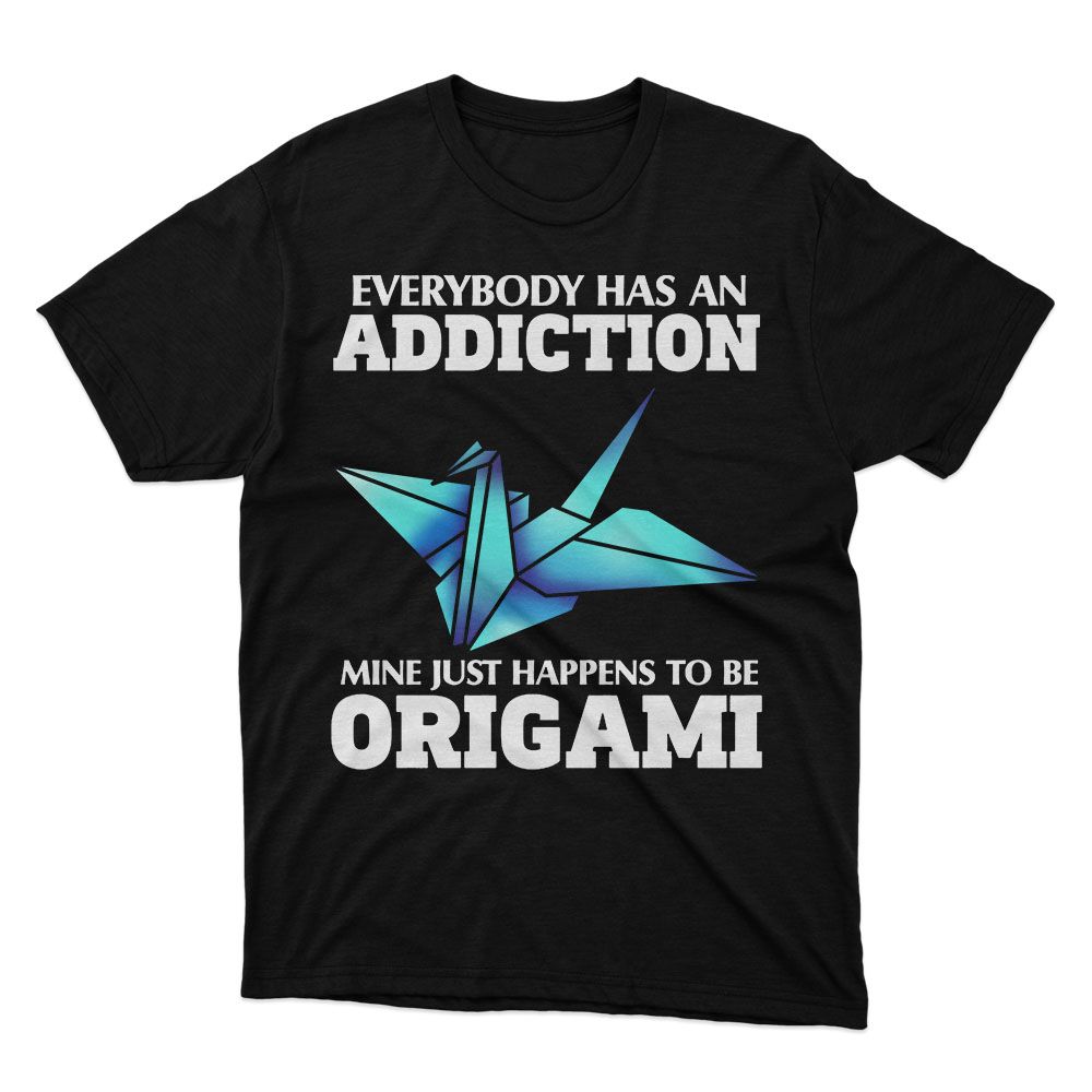 Fan Made Fits Origami Black Addiction T-Shirt image 1
