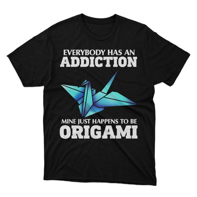 Fan Made Fits Origami Black Addiction T-Shirt