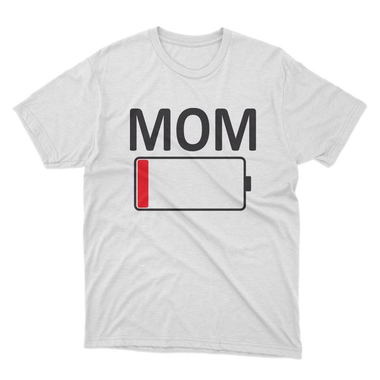 Fan Made Fits Mothers White Mom T-Shirt image 1