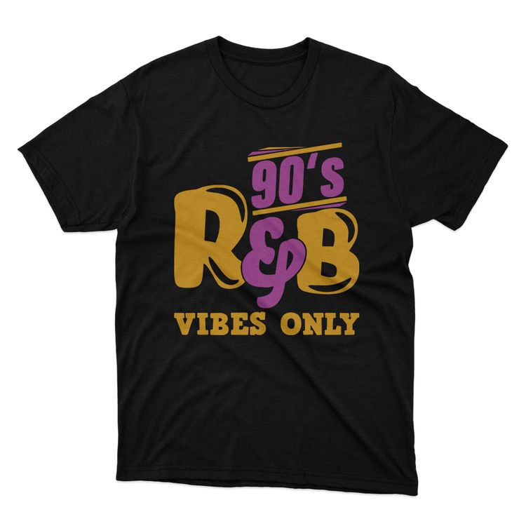 Fan Made Fits RnB Black Vibes T-Shirt image 1
