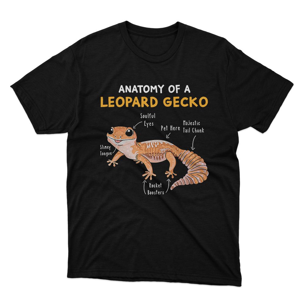 Fan Made Fits Reptiles Black Anatomy T-Shirt image 1