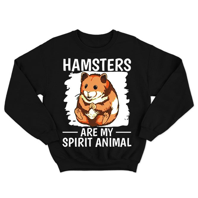 Fan Made Fits Hamsters Black Spirit Sweatshirt image 1