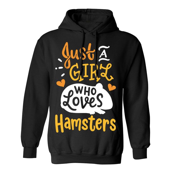 Fan Made Fits Hamsters Black Girl Hoodie image 1