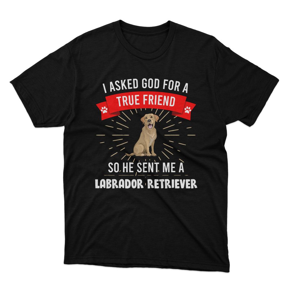 Fan Made Fits Labrador Retrievers Black Friend T-Shirt image 1