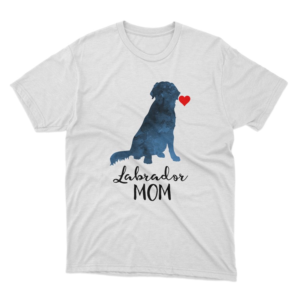 Fan Made Fits Labrador Retrievers White Mom T-Shirt image 1