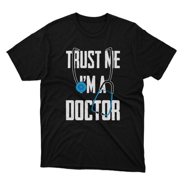 Fan Made Fits Doctors Black Trust T-Shirt