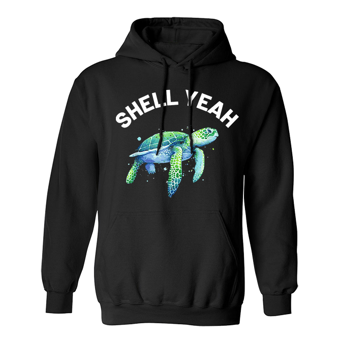 Fan Made Fits Turtles Black Shell Hoodie image 1