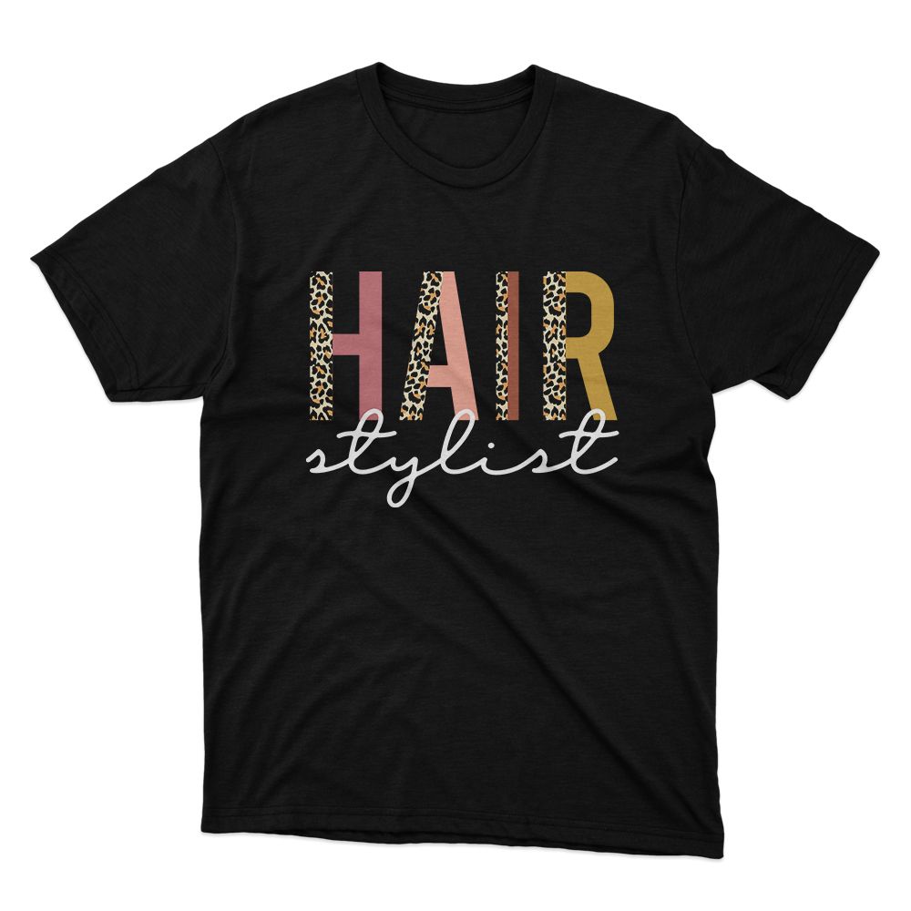 Fan Made Fits Hairdresser Black Stylist T-Shirt image 1
