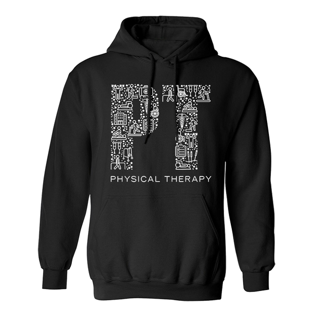 Fan Made Fits Physical Therapy Black PT Hoodie