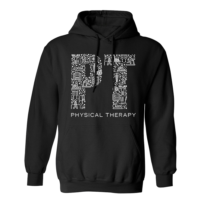 Fan Made Fits Physical Therapy Black PT Hoodie image 1