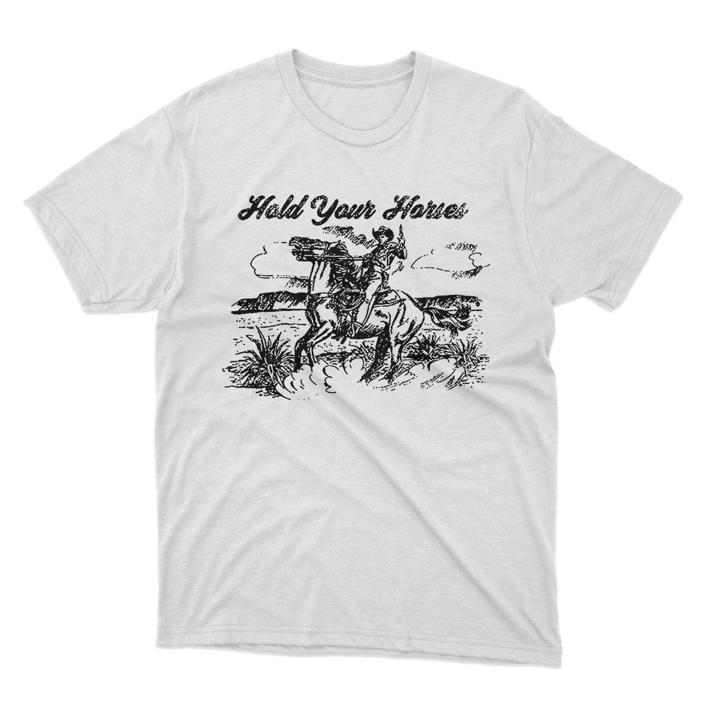 Fan Made Fits Rodeo 3 White Horses T-Shirt image 1