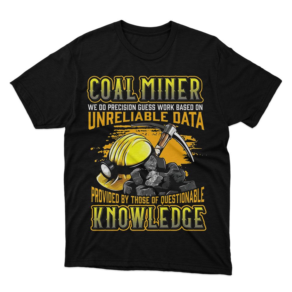 Fan Made Fits Coal Miners Black Knowledge T-Shirt image 1