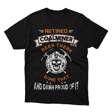 Fan Made Fits Coal Miners Black Coalminer T-Shirt
