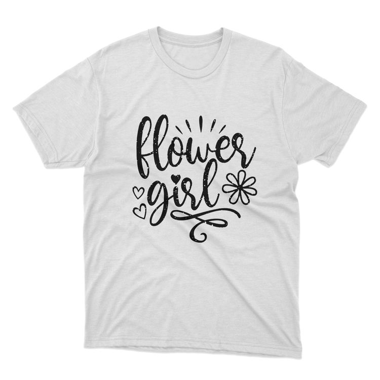 Fan Made Fits Flowers 2 White Girl T-Shirt image 1