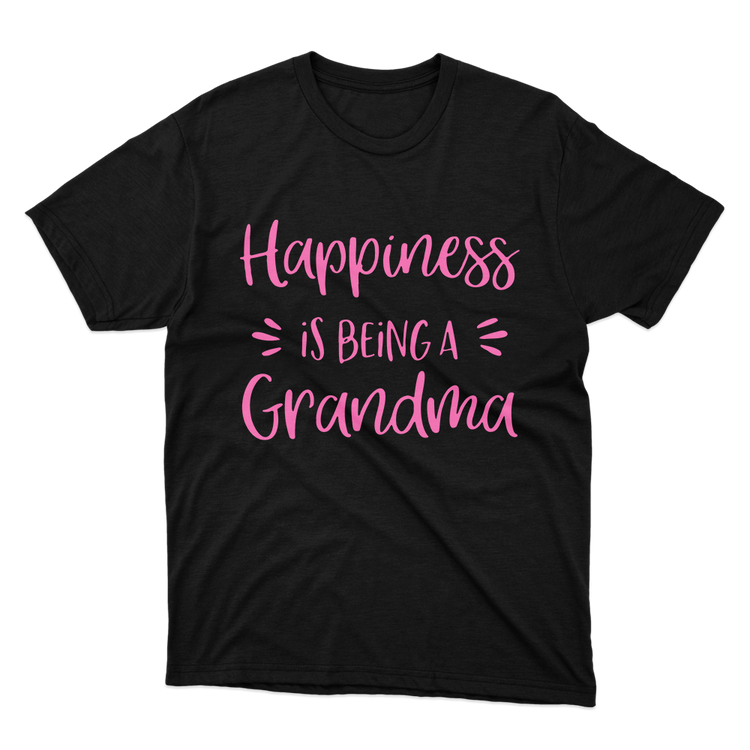 Fan Made Fits Grandma Black Happiness T-Shirt image 1