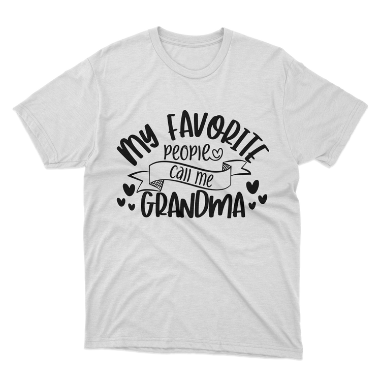 Fan Made Fits Grandma White Favorite T-Shirt image 1