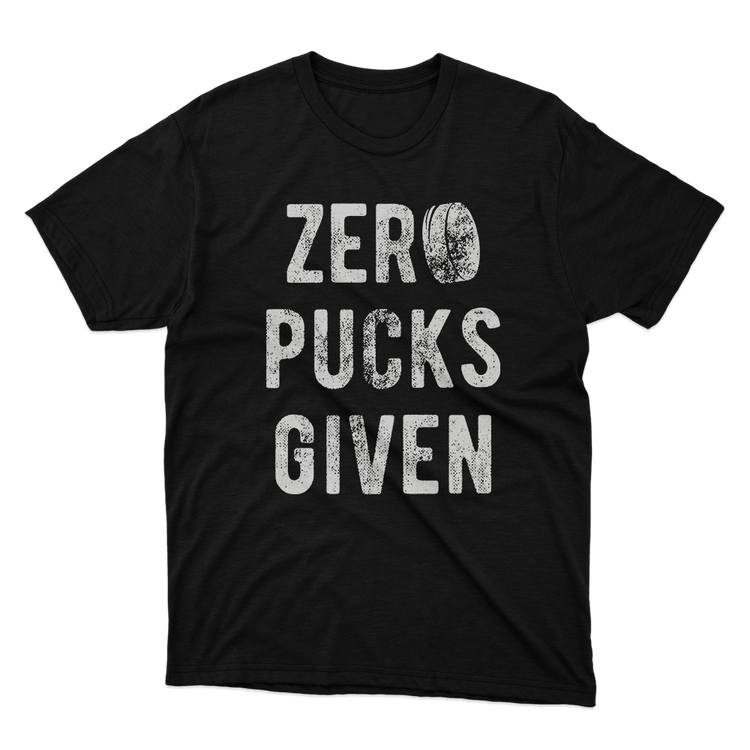Fan Made Fits Hockey 5 Black Zero T-Shirt image 1