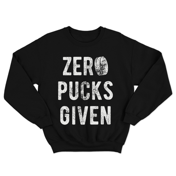 Fan Made Fits Hockey 5 Black Zero Sweatshirt image 1