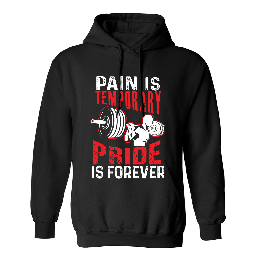 Fan Made Fits Bodybuilding Black Pain Hoodie image 1