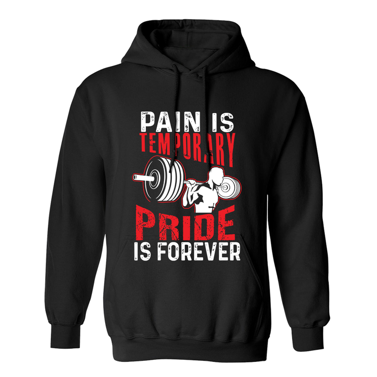 Fan Made Fits Bodybuilding Black Pain Hoodie image 1