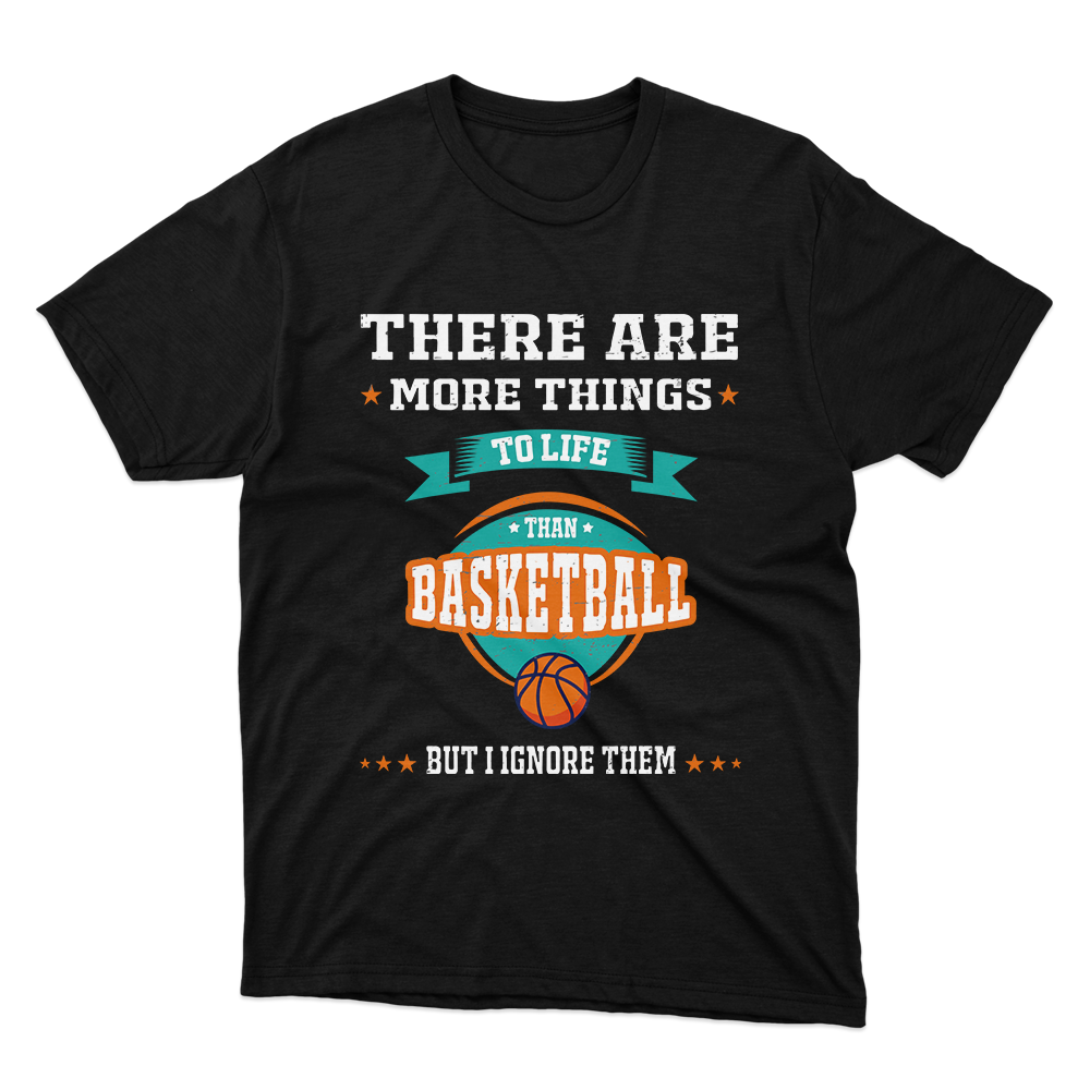 Fan Made Fits BasketballFans Black MoreToLife T-Shirt image 1