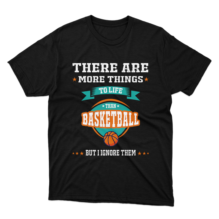 Fan Made Fits BasketballFans Black MoreToLife T-Shirt image 1