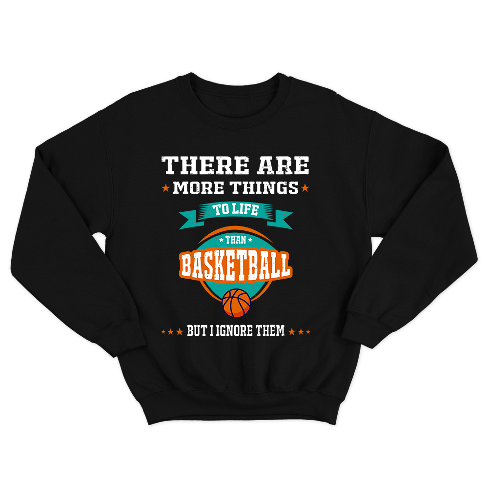 Fan Made Fits BasketballFans Black MoreToLife Sweatshirt image 1
