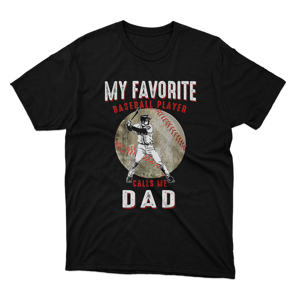 Fan Made Fits Baseball5 Black DAD T-Shirt image 1