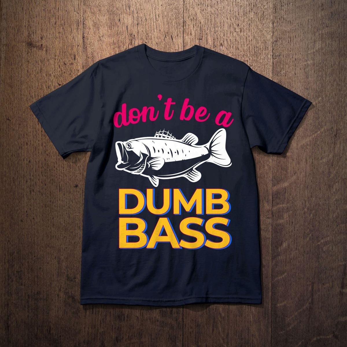 Fan Made Fits Fishing 3 Black Bass T-Shirt NEW image 1