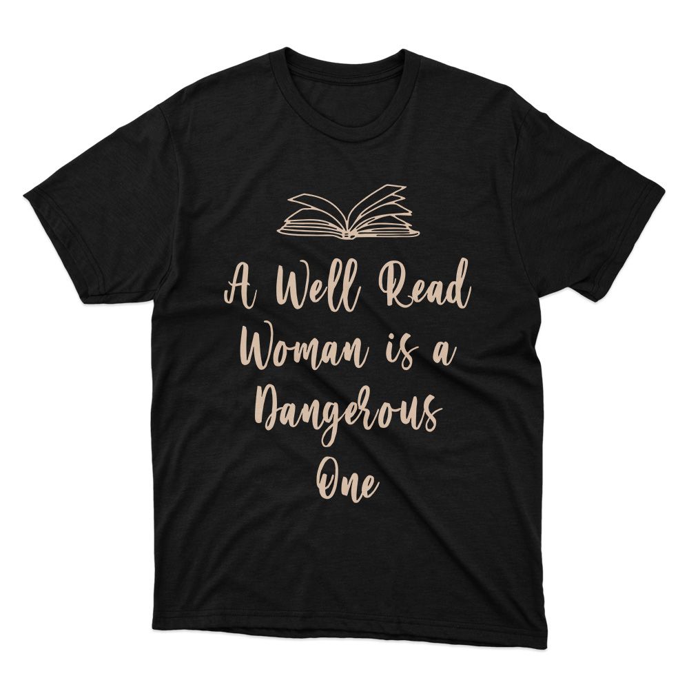 Fan Made Fits Book Lovers 2 Black Dangerous T-Shirt image 1
