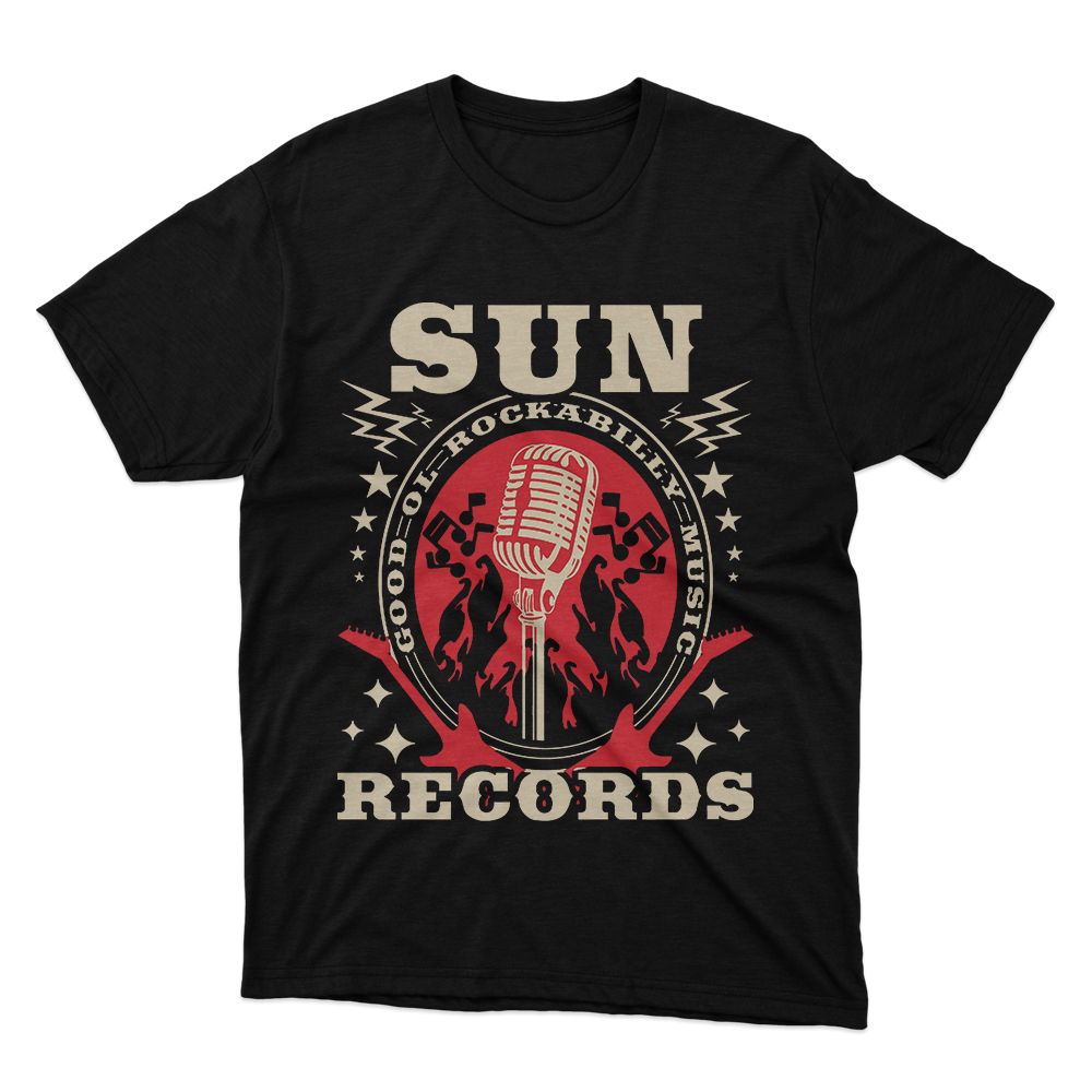 Fan Made Fits Rockmusicgen Black Sun T-Shirt image 1