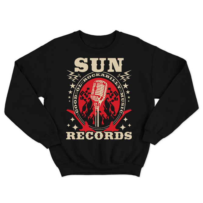 Fan Made Fits Rockmusicgen Black Sun Sweatshirt image 1