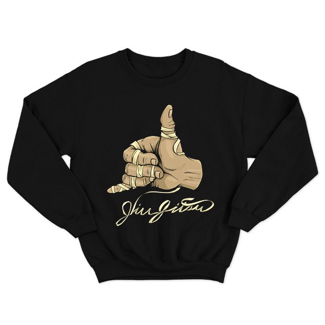 Fan Made Fits Jiu-Jitsu Black Hand Sweatshirt image 1