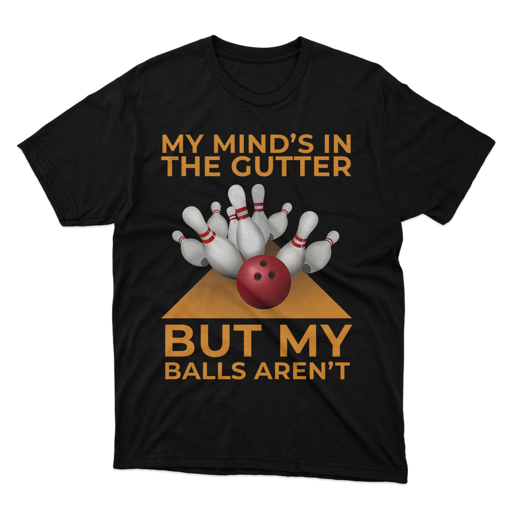 Fan Made Fits Bowling 2 Black Gutter T-Shirt image 1