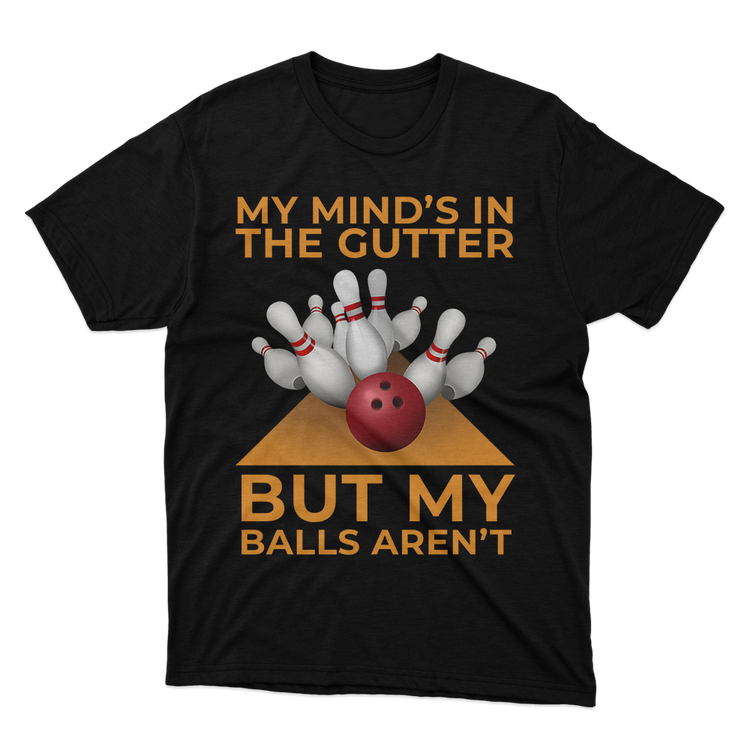 Fan Made Fits Bowling 2 Black Gutter T-Shirt image 1