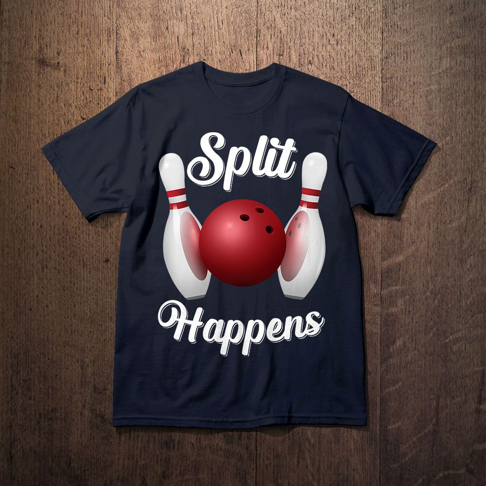 Fan Made Fits Bowling 2 Black Split T-Shirt NEW image 1