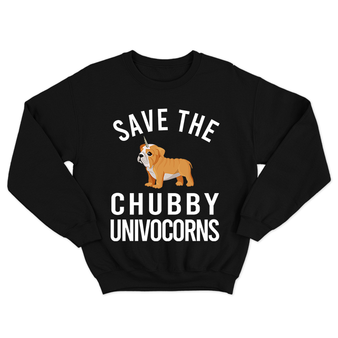 Fan Made Fits Bulldogs2 Black Chubby Sweatshirt image 1