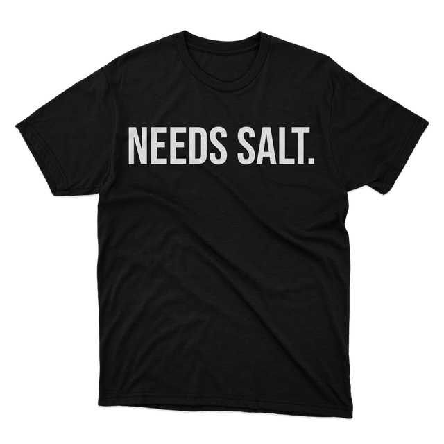 Fan Made Fits Cooking 3 Black Salt T-Shirt