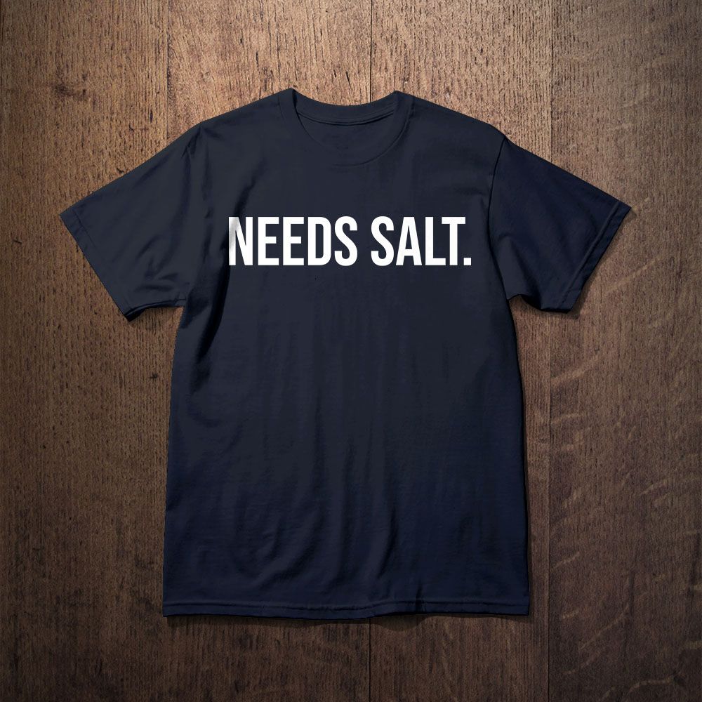 Fan Made Fits Cooking 3 Black Salt T-Shirt NEW image 1