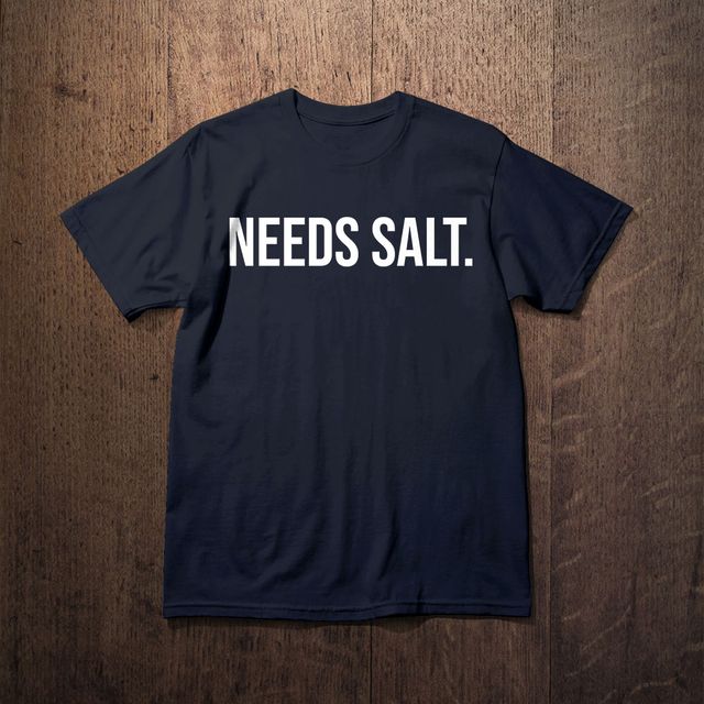 Fan Made Fits Cooking 3 Black Salt T-Shirt NEW